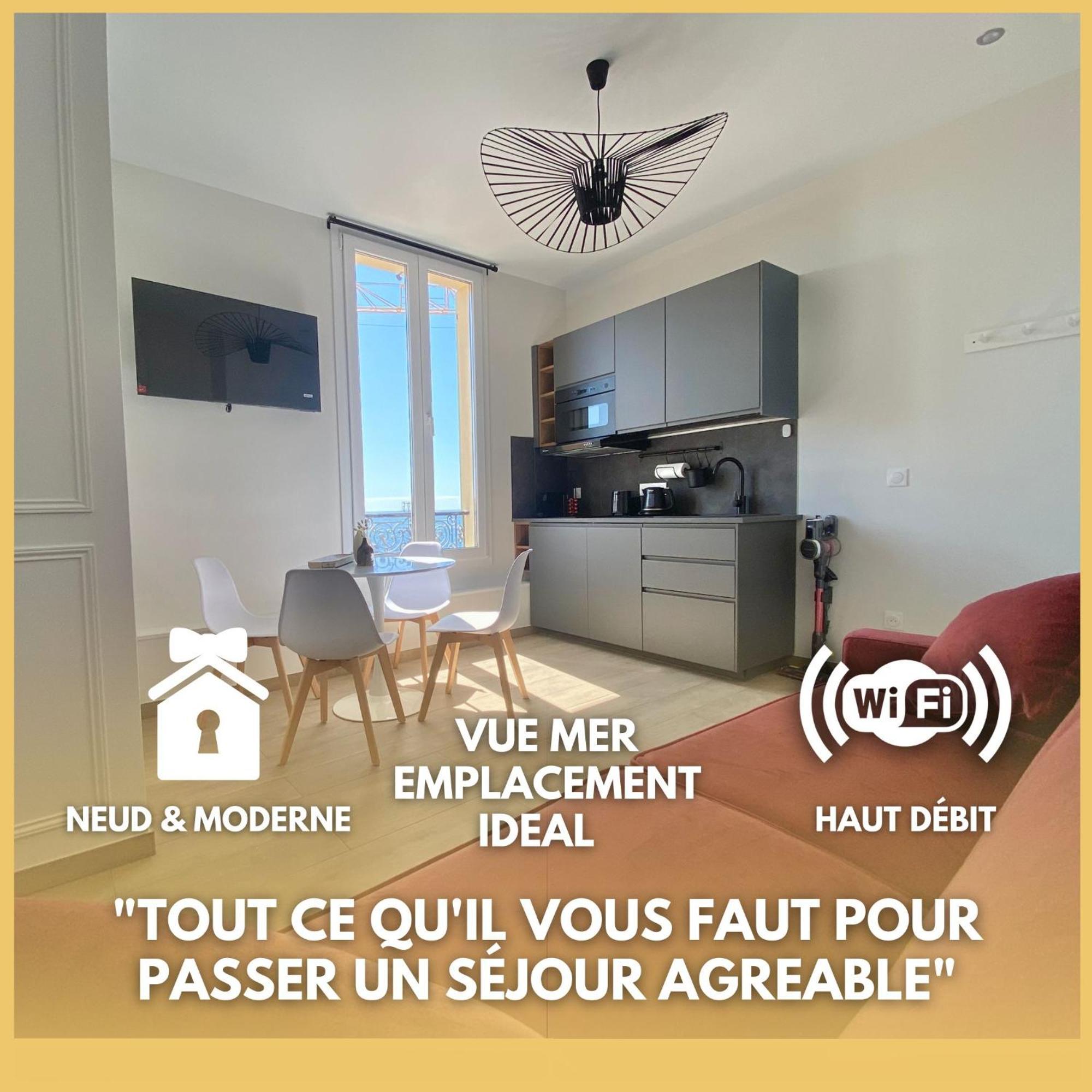 Moderne Climatise Monaco Vue Apartmán