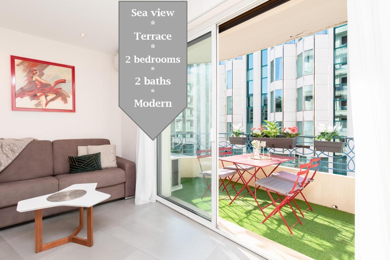 Appartamento Marriott : 2 Beds/2 Baths Sea View Cannes