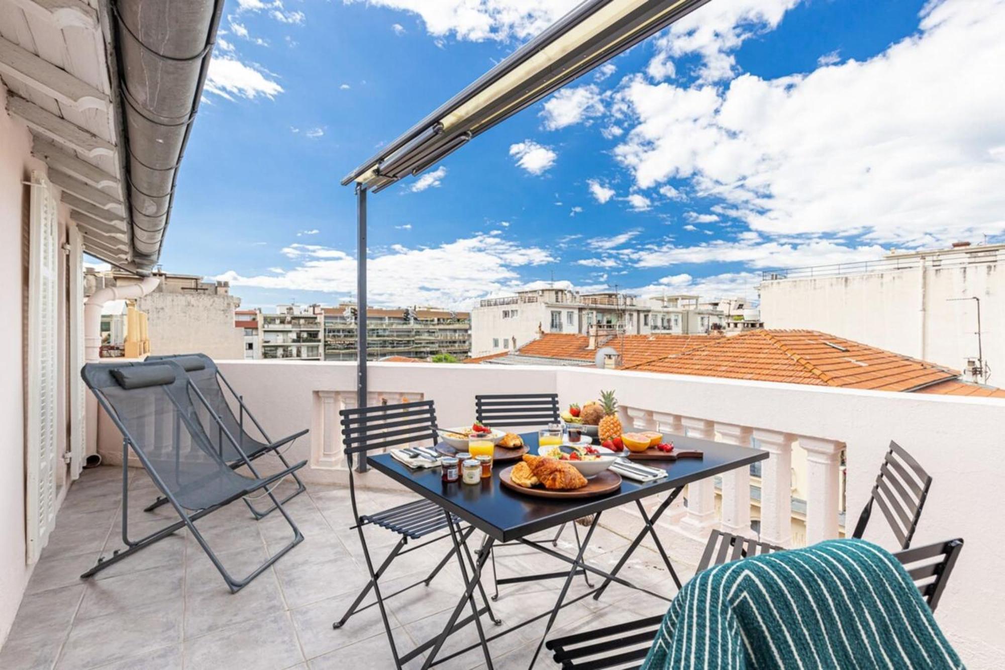 Spitalieri 2 - Superb Terrace Panoramic View Ac Appartamento Nizza